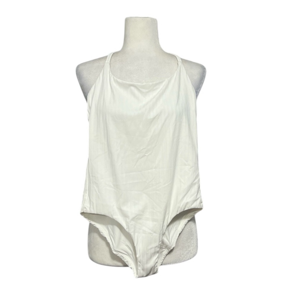 🆕 UNSUBSCRIBED Luxury Ribbed One Piece Strappy Swimsuit